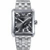 minase watch 7 windows grey dial stainless steel bracelet