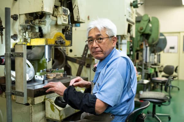 Yusuke Takahashi, has worked for Kyowa for 45 years