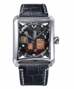 Minase urushi watch by hakose four seasons