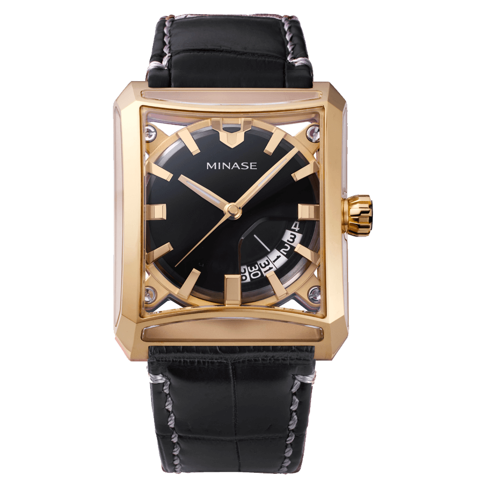 Minase gold watch