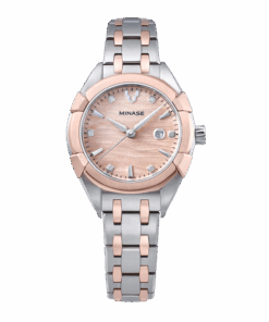 Minase Uruga 31mm on stainless steel bracelet with champagne dial