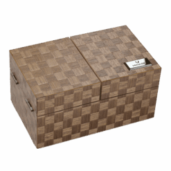 Marquetry watch box for 3 pieces by minase