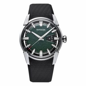 Minase divido urushi makie green dial