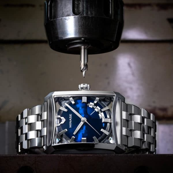Windows 2.0 blue dial and steel bracelet