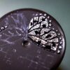 Minase asagimadara pocket watch handmade with wajima makie technique